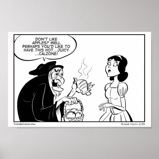 Dagelijkse inkt van giftecalzone poster (Voorkant)