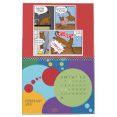 Dagelijkse kalender van de Abyssische Cartoon 2014 (Feb 2027)