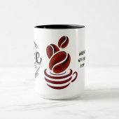 Dagelijkse koffie en thee rituelen mok (Midden)