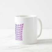 Dagelijkse koffie in het huishouden koffiemok (Voorkant rechts)