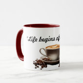 Dagelijkse koffie mok (Voorkant links)