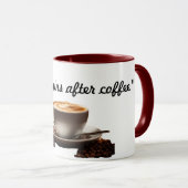 Dagelijkse koffie mok (Voorkant rechts)