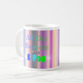 Dagelijkse KoffieMok Koffie-Pop (Voorkant links)