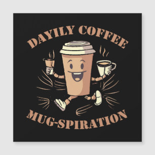 Dagelijkse koffiemug inspiratie