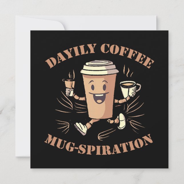 Dagelijkse koffiemug inspiratie (Voorkant)