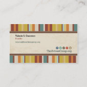 Dagelijkse LABEL Visitekaartjes voor evenementen (Achterkant)