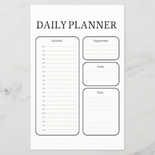 Dagelijkse Leerplanner Flyer