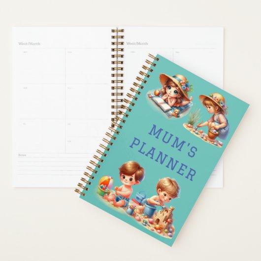 Dagelijkse/Maandelijkse Planner voor Drukke Mum (Display)