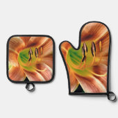 Dagelijkse macro ovenwant & pannenlap set (Voorkant)