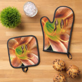 Dagelijkse macro ovenwant & pannenlap set (Top down)