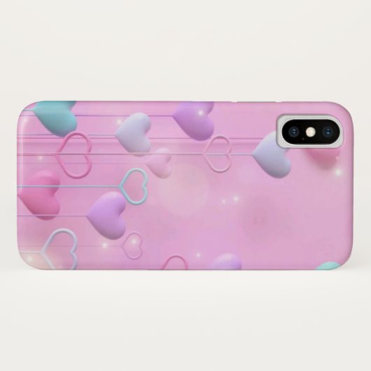 Dagelijkse magie: Creatie & Liefde iPhone Case (Achterkant (horizontaal))