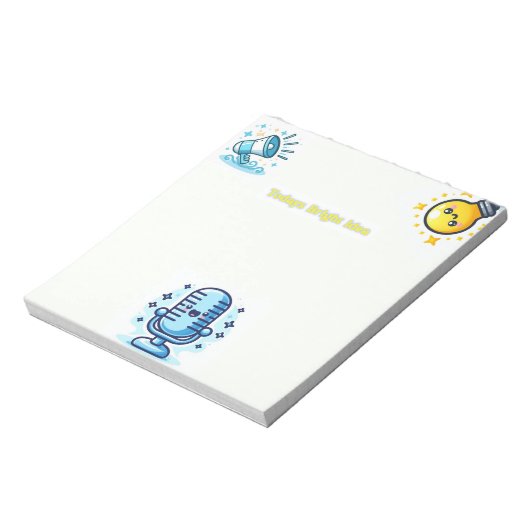 Dagelijkse magie - geprint Notitieblok (Linkerzijde)