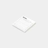 Dagelijkse Memo Pad Plaknotities, 7,62 cm x 7,62 c Post-it® Notes (Schuin)