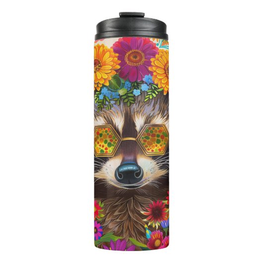 Dagelijkse Mode, Raccon Thermosbeker (Voorkant)