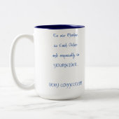 Dagelijkse Mok voor verbindingsStudio (Links)