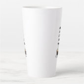 Dagelijkse Motivatie Latte Mok (Voorkant)
