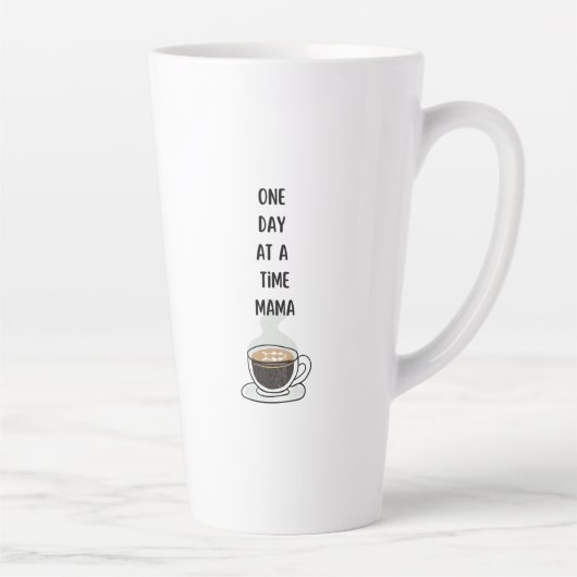 Dagelijkse Motivatie Latte Mok (Rechts)