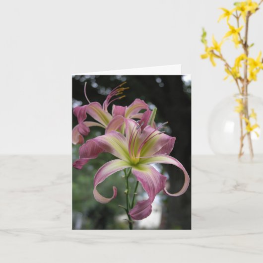 Dagelijkse notitie Kaart (Gele Bloem)