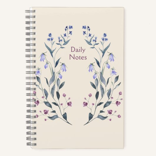 Dagelijkse notities handig notitieboek (Voorkant)