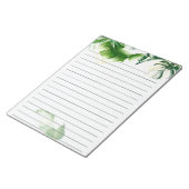 Dagelijkse notities (Pad) met een Tropical Design Notitieblok (Schuin)