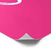 Dagelijkse offerte hebben een goede dag roze poster (Hoek)