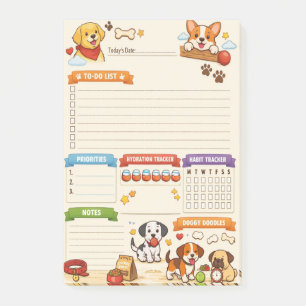 Dagelijkse Organizer voor Hondenliefhebbers Post-it® Notes