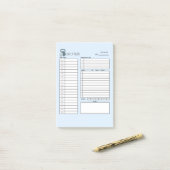 DAGELIJKSE PLAN POST-IT® NOTES (Op bureau)