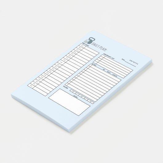 DAGELIJKSE PLAN POST-IT® NOTES (Schuin)