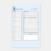 DAGELIJKSE PLAN POST-IT® NOTES (Voorkant)