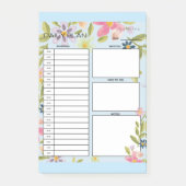 DAGELIJKSE PLAN POST-IT® NOTES (Voorkant)