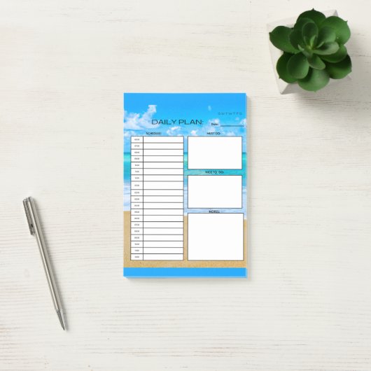 DAGELIJKSE PLAN POST-IT® NOTES (Kantoor)