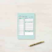 DAGELIJKSE PLAN POST-IT® NOTES (Op bureau)
