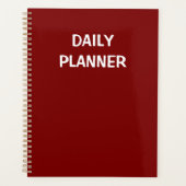 DAGELIJKSE PLANNER (Voorkant)