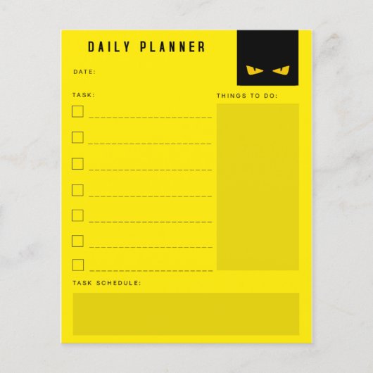 Dagelijkse planner (Voorkant)