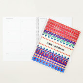 Dagelijkse planner 2026 met patroon (Display)