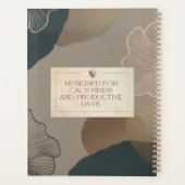 Dagelijkse Planner 2026 – Minimaal Beige Esthetisc (Achterkant)