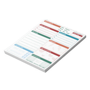 Dagelijkse Planner 5x5 Alle Engels Notitieblok