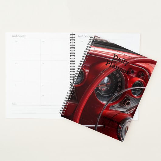 Dagelijkse planner - Antiek auto - HAMbWG (Display)