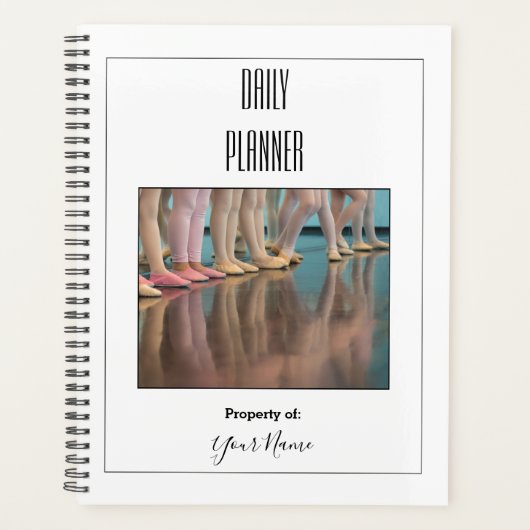 Dagelijkse planner - Ballet - HAMbWG (Voorkant)