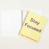 Dagelijkse Planner - Blijf gefocust op aangepaste (Display)