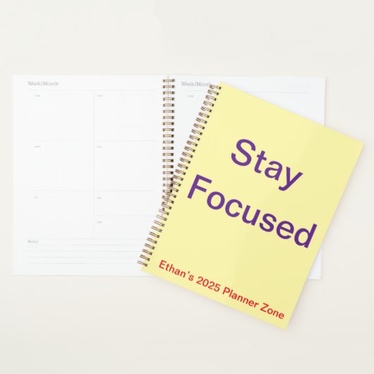 Dagelijkse Planner - Blijf gefocust op aangepaste  (Display)