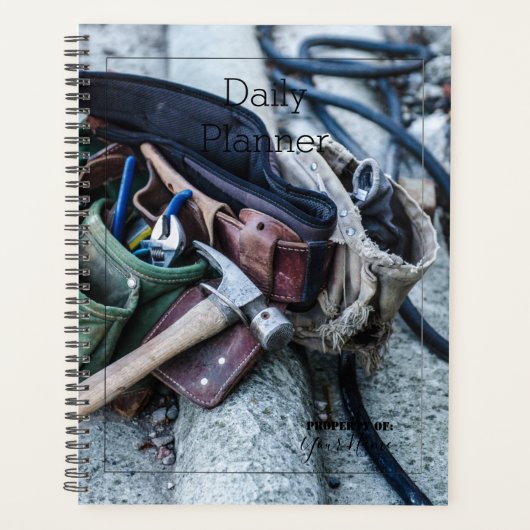 Dagelijkse planner - Bouw - HAMbWG (Voorkant)