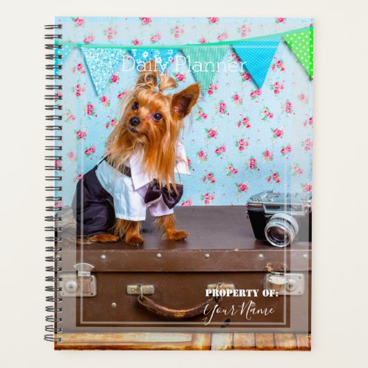 Dagelijkse planner - Cute Little Dog - HAMbWG (Voorkant)