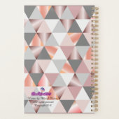 Dagelijkse planner Deze reis zal het Retroontwerp (Achterkant)