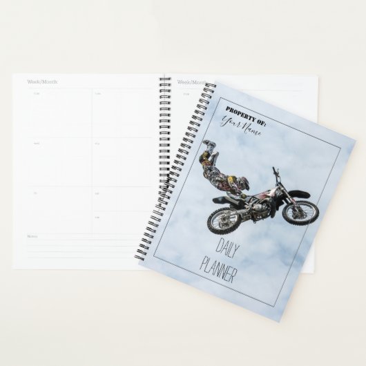 Dagelijkse planner - Dirt Biker - HAMbWG (Display)