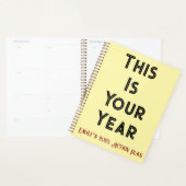 Dagelijkse planner - Dit is uw jaarplan (Display)