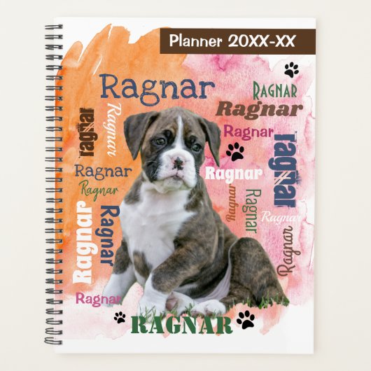 Dagelijkse planner - Dog Pet Business (Voorkant)