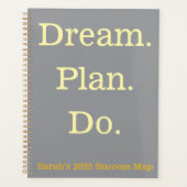 Dagelijkse Planner - Dream Plan Do Custom Edition (Voorkant)