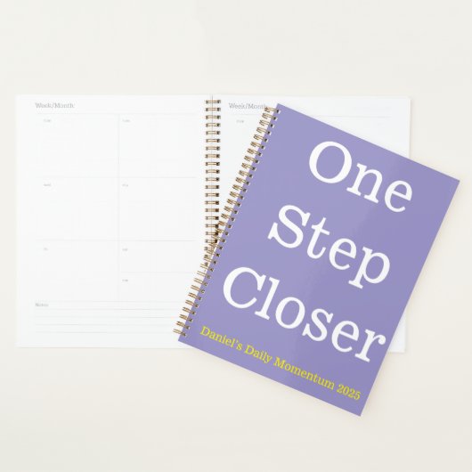 Dagelijkse Planner - Een stap dichterbij Custom De (Display)