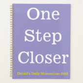 Dagelijkse Planner - Een stap dichterbij Custom De (Voorkant)